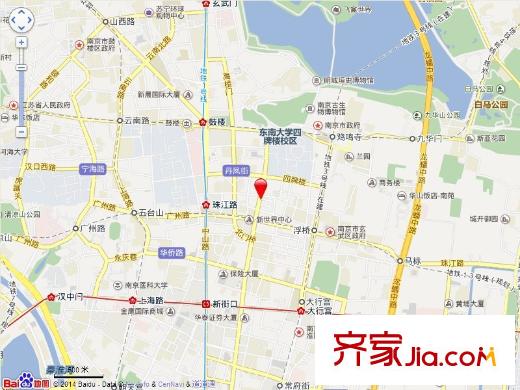 老虎橋住宅交通圖