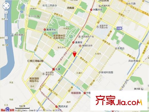 嘉業(yè)國(guó)際城交通圖