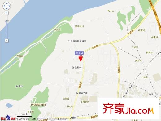 勝利村交通圖