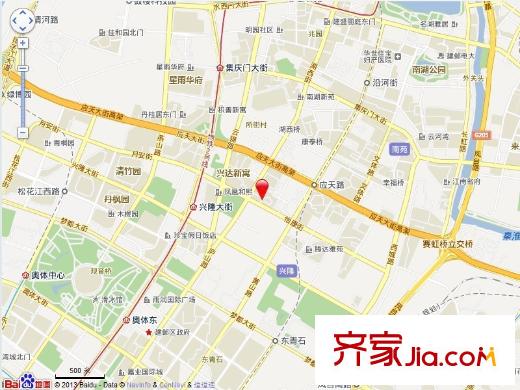 華隆新寓交通圖