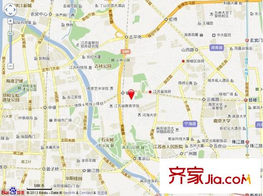 蘇寧華瑰園交通圖