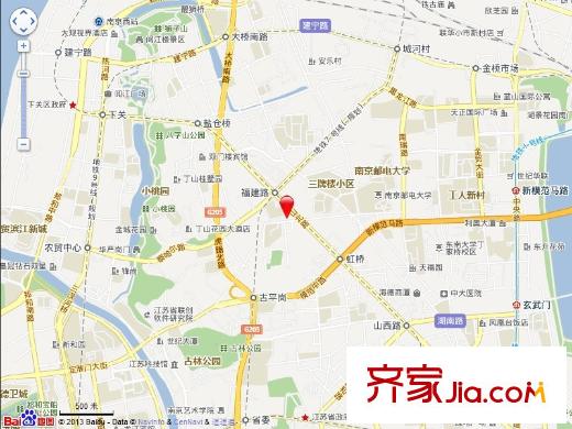 魯迅園小區(qū)交通圖