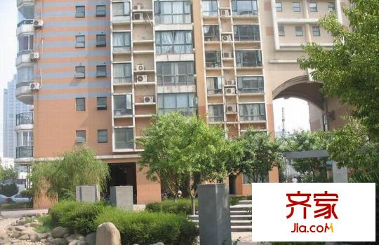 金陵御沁園外景圖