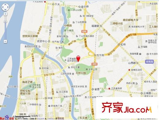 定淮門住宅交通圖