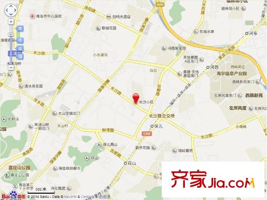 長沙小區(qū)交通圖
