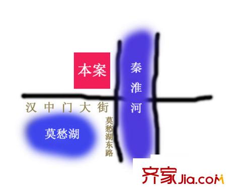 蔚藍(lán)之都交通圖