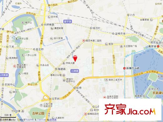 新門(mén)口小區(qū)交通圖