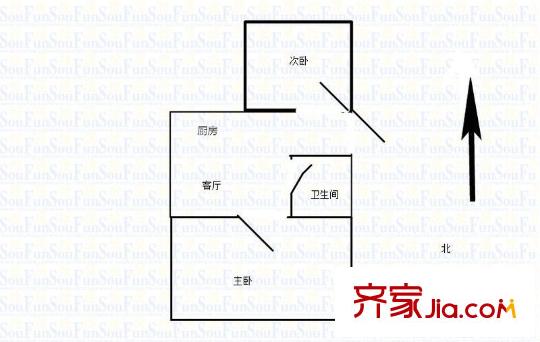 寧工二村戶型圖戶型圖2室 2室2廳1衛(wèi)1廚