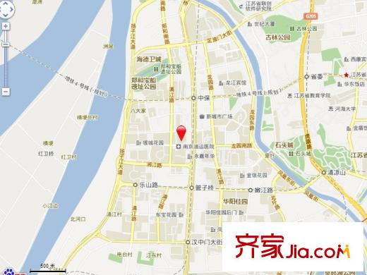 香榭里花園交通圖