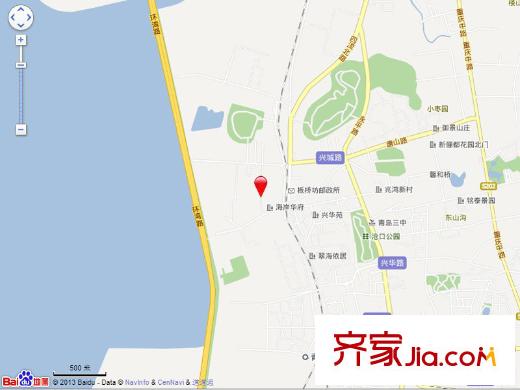 海岸華府交通圖