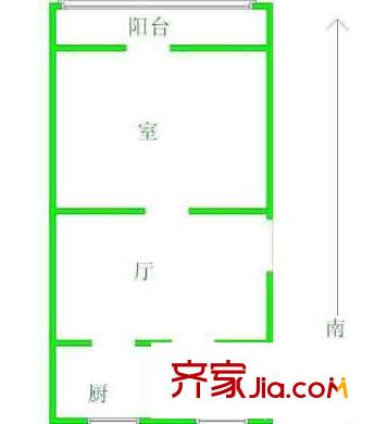 公教一村戶型圖戶型圖 1室 1室1廳1衛(wèi)1廚
