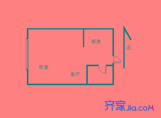 陽(yáng)光金峰閣戶(hù)型圖戶(hù)型圖1室 