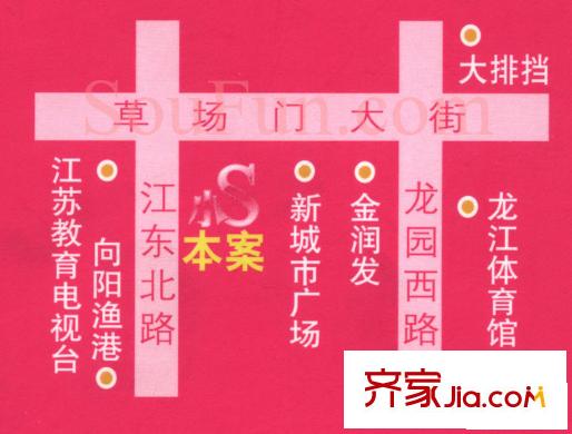 陽光金峰閣交通圖