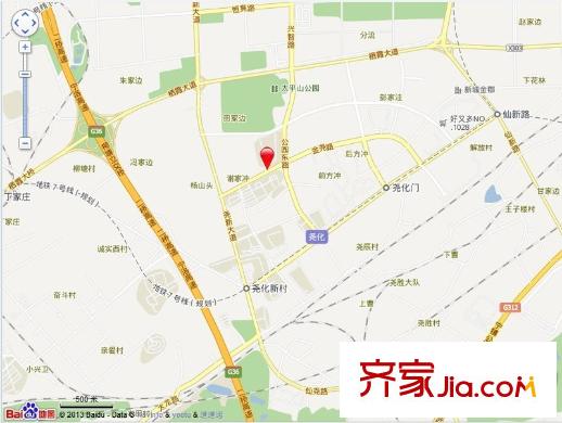 青田雅居交通圖