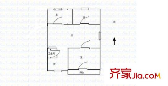 鶯虹苑戶(hù)型圖戶(hù)型圖 3室 3室1廳1衛(wèi)1廚