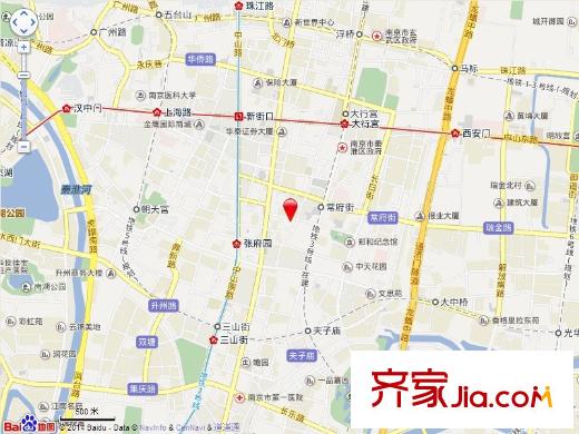 小火瓦巷小區(qū)交通圖