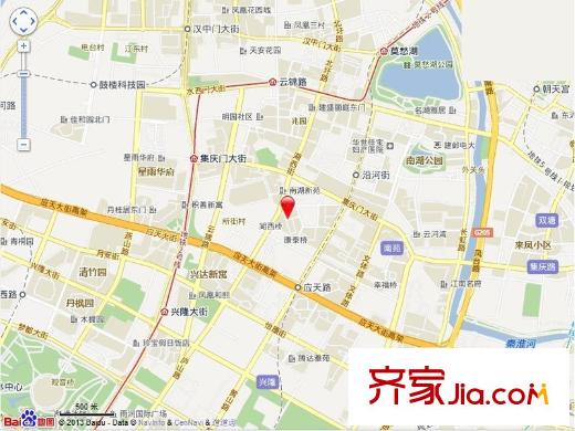 安如村交通圖