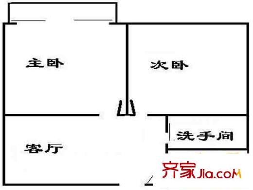 天然居戶型圖戶型圖 2室 2室1廳1衛(wèi)1廚