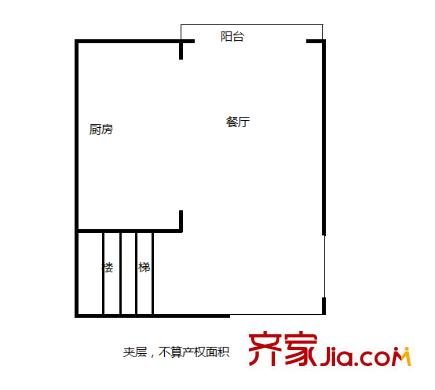 金基唐城戶型圖戶型圖 1室 