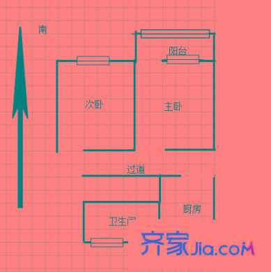 場門口小區(qū)戶型圖戶型圖 2室 2室1衛(wèi)1廚