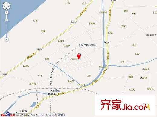 江畔人家交通圖