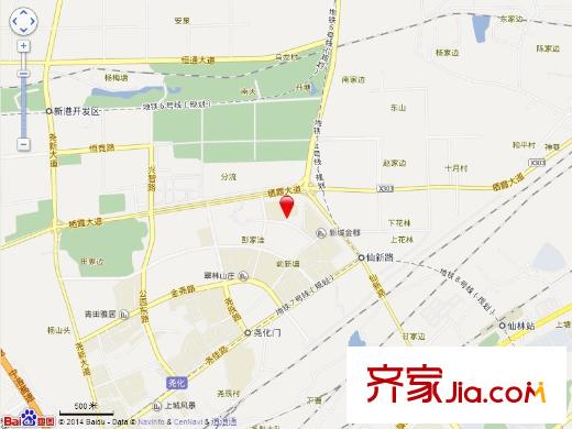 金地明悅交通圖