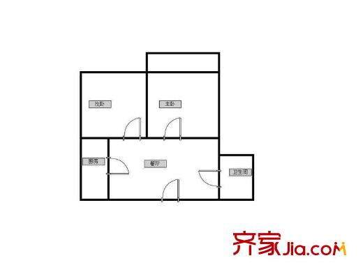 水佑崗小區(qū)戶型圖戶型圖 3室 3室1廳1衛(wèi)1廚