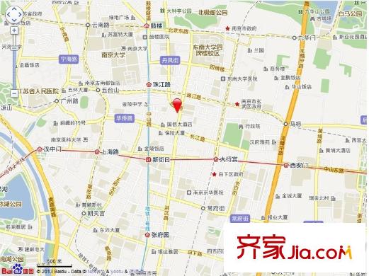 北門橋小區(qū)交通圖