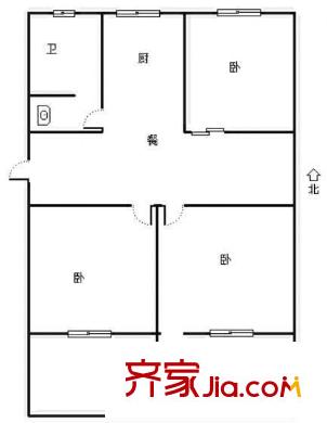 峨嵋?guī)X小區(qū)戶型圖戶型圖 3室 3室1廳1衛(wèi)11廚