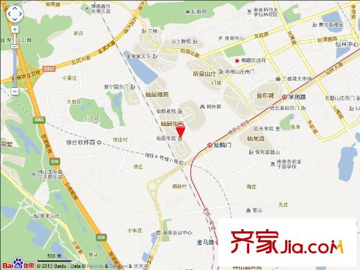 仙居華庭交通圖