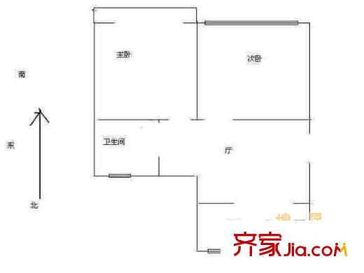 仙居華庭戶(hù)型圖戶(hù)型圖 2室 2室1廳1衛(wèi)1廚