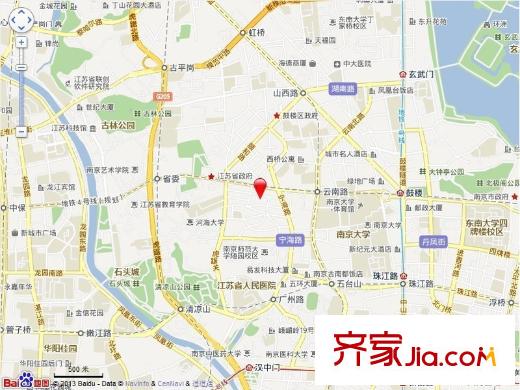 天目路小區(qū)交通圖