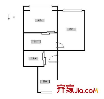建設(shè)新村戶型圖戶型圖2室 2室1廳1衛(wèi)1廚