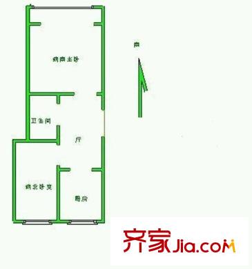 建設(shè)新村戶型圖戶型圖 1室 1室1廳1衛(wèi)1廚