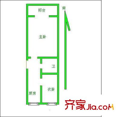 建設(shè)新村戶型圖戶型圖2室 2室1廳1衛(wèi)1廚