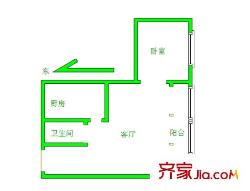 鼓樓三條巷小區(qū)戶型圖戶型圖 1室 1室1廳1衛(wèi)1廚