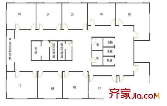 名城世紀(jì)園戶型圖戶型圖 1室 1室1廳