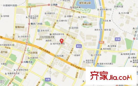 金虹花園交通圖