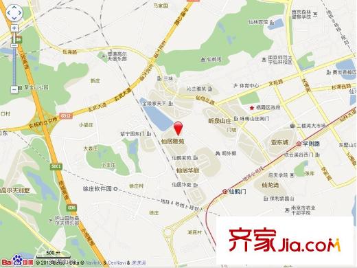 仙居雅苑交通圖