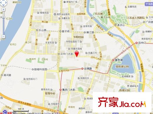 康怡花園交通圖