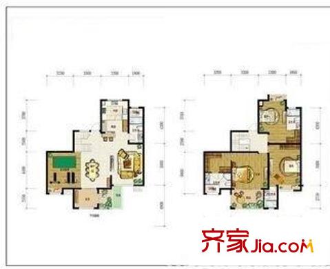 托樂(lè)嘉貴鄰居戶(hù)型圖戶(hù)型圖 4室 4室2廳3衛(wèi)1廚