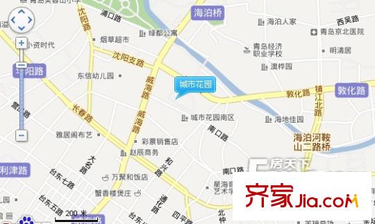 城市花園交通圖 