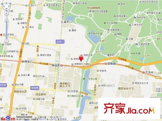 半山花園交通圖