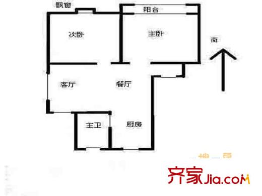 半山花園戶(hù)型圖戶(hù)型圖 2室 2室2廳1衛(wèi)1廚