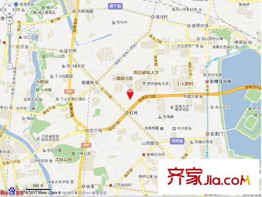 狗耳巷小區(qū)交通圖
