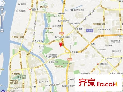 圣淘沙花城交通圖