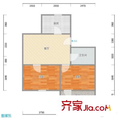 石鼓路小區(qū)戶型圖戶型圖 2室 2室2廳1衛(wèi)1廚