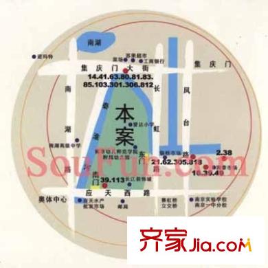 愛達花園蘭花園交通圖