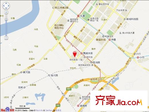 中北品尚交通圖