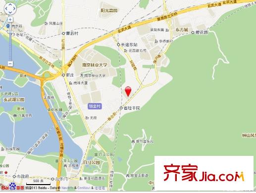 鐘麓花園交通圖